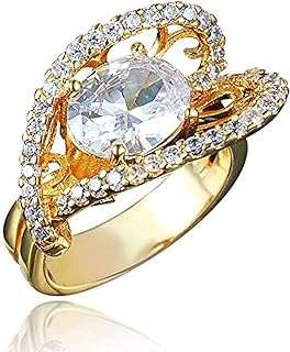 Bague de déclaration plaquée or bijoux pour femmes couleur or jaune. Faites des économies sans compromis sur la qualité avec DIAYTAR COTE D'IVOIRE  ! Trouvez tout ce dont vous avez besoin, de l'électroménager aux gadgets high-tech en passant par les accessoires de mode, le tout à des prix défiant toute concurrence. Visitez notre boutique en ligne et découvrez un large choix de produits discount pour améliorer votre quotidien.