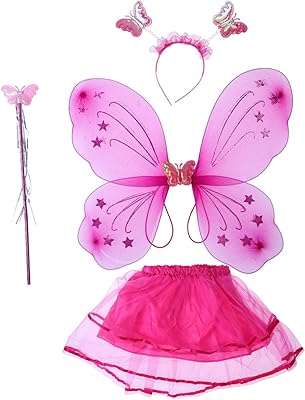 Fille 4 pièces bandeau baguette papillon jupe tutu magique fée ensemble de costumes pour enfants. DIAYTAR COTE D'IVOIRE, votre allié pour des achats malins et économiques. Plongez dans notre boutique en ligne remplie de produits discount, allant de l'électroménager à l'informatique, en passant par la mode et les gadgets, et découvrez une manière révolutionnaire de faire des emplettes en ligne. Bénéficiez de tarifs imbattables sans compromis sur la qualité et assurez-vous de trouver de véritables trésors à des prix défiants toute concurrence.