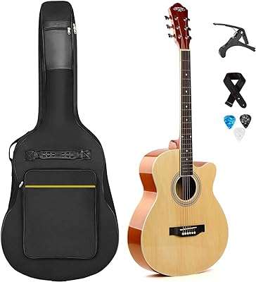 Caravan music guitare acoustique pleine grandeur pour débutant de 40 pouces avec sac capodastre médiator sangle. Ne sacrifiez plus votre budget pour être à la pointe de la technologie ! Optez pour DIAYTAR COTE D'IVOIRE, la plateforme en ligne qui vous propose une large variété de produits informatiques à prix discount. Que vous recherchiez un nouvel ordinateur portable, une tablette ou des accessoires high-tech, vous trouverez tout ce dont vous avez besoin chez nous.