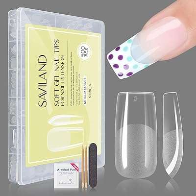 Ensemble de pointes d'ongles en gel safeland gel x couverture complète carré. Envie de faire des économies sans sacrifier la qualité ? Rendez-vous sur DIAYTAR COTE D'IVOIRE  ! Notre boutique en ligne généraliste vous offre un large choix de produits discount, allant des articles ménagers aux équipements électroniques, en passant par la mode et les gadgets. Faites votre shopping en toute confiance, en bénéficiant de nos prix compétitifs et de notre livraison rapide.