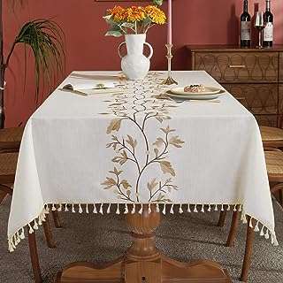 Laolly two nappe imperméable en coton et lin pour table de salle. Achat malin en ligne ? C'est chez DIAYTAR COTE D'IVOIRE  ! Parcourez notre boutique en ligne généraliste et trouvez tout ce dont vous avez besoin à des prix réduits. Que ce soit pour équiper votre maison, mettre à jour votre garde-robe ou obtenir les derniers gadgets, notre sélection discount saura vous satisfaire sans vous ruiner !