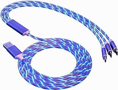 Câble de chargement à led de streaming multiple 3 en 1 usb compatible avec android. Découvrez DIAYTAR COTE D'IVOIRE, la boutique en ligne généraliste qui propose une large sélection de produits à prix réduits : de l'électroménager à la mode en passant par l'informatique, trouvez tout ce dont vous avez besoin sans vous ruiner !