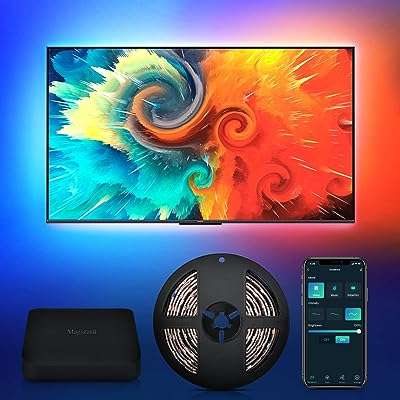Rétroéclairage tv à immersion led magizard correspondance des couleurs du signal numérique en temps. DIAYTAR COTE D'IVOIRE  - Votre guichet unique pour des achats discount en ligne. Découvrez notre catalogue diversifié regorgeant de produits pour la maison, l'électroménager, l'informatique, la mode et les gadgets, le tout à des prix avantageux. Naviguez facilement sur notre site convivial et trouvez les meilleures offres pour vos besoins du quotidien.