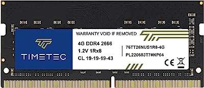 Timetech 4 go 2666 mhz pc4 21300 mémoire ram ddr4 non prise en charge. Vous cherchez des produits discount de qualité ? Ne cherchez plus, DIAYTAR COTE D'IVOIRE  est là pour vous. Notre boutique en ligne généraliste propose une large gamme d'articles allant de la maison à l'informatique en passant par l'électroménager et la mode. Faites des économies sans compromettre la qualité grâce à notre sélection minutieusement choisie de produits à prix réduits. Profitez des avantages du shopping en ligne avec DIAYTAR COTE D'IVOIRE .