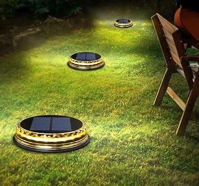 Lampes de terrain à énergie solaire (paquet de 4) 17 lumières d'allée. Découvrez DIAYTAR COTE D'IVOIRE  et profitez de notre sélection exceptionnelle de produits discount à des prix imbattables. Que vous recherchiez des appareils électroménagers de qualité, des gadgets high-tech dernier cri ou des accessoires de mode à petit prix, vous trouverez tout cela dans notre boutique en ligne.