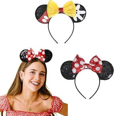 2 pièces oreilles de souris bandeaux paillettes décoration de fête classique costume pour femmes. DIAYTAR COTE D'IVOIRE  est votre complice pour des achats malins. Explorez notre boutique en ligne et dénichez des affaires incroyables sur une gamme variée de produits, allant de l'informatique à la maison en passant par la mode. Optez pour des produits de qualité à prix discount, sans compromis.