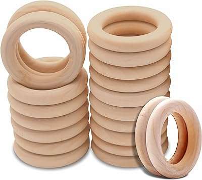 Anneaux artisanaux en bois 20 pièces anneaux en macramé souple et non fini de 55. Préparez-vous à économiser gros avec DIAYTAR COTE D'IVOIRE  ! Notre boutique en ligne généraliste propose une large sélection de produits discount, des indispensables de la maison aux appareils électroménagers dernier cri, en passant par l'informatique et les articles de mode tendance. Ne manquez pas nos offres exceptionnelles !