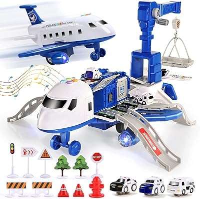 Jouet de voiture avion cargo avec musique et lumière jouet de voiture cadeau d'anniversaire. Avec DIAYTAR COTE D'IVOIRE, vous pouvez acheter intelligemment tout en restant dans votre budget. Notre boutique en ligne propose une sélection de produits discount pour la maison, l'électroménager, l'informatique et la mode, avec des prix attractifs. Parcourez notre collection dès maintenant et trouvez tout ce dont vous avez besoin à moindre coût !