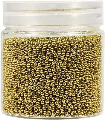 Bala&fillic taille environ 2 mm de perles de couleur dorée 10 000. DIAYTAR COTE D'IVOIRE  - La boutique en ligne qui rend les bonnes affaires accessibles à tous. Parcourez notre sélection de produits discount, de l'électroménager pratique à la mode abordable, tout en profitant de notre engagement envers la qualité. Ne payez plus trop cher pour ce dont vous avez besoin, faites vos achats malins chez nous !