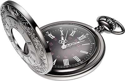 Montre de poche classique en acier pour homme avec chaîne. DIAYTAR COTE D'IVOIRE  - Votre guichet unique pour des achats discount en ligne. Découvrez notre catalogue diversifié regorgeant de produits pour la maison, l'électroménager, l'informatique, la mode et les gadgets, le tout à des prix avantageux. Naviguez facilement sur notre site convivial et trouvez les meilleures offres pour vos besoins du quotidien.