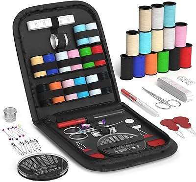 Kit de couture amateur fournitures diy avec accessoires de couture mini kit portable pour débutants. DIAYTAR COTE D'IVOIRE, le choix parfait pour tous les chasseurs de bonnes affaires. Plongez dans notre boutique en ligne et explorez notre large sélection d'articles discount, comprenant tout, des articles pour la maison à l'électroménager, en passant par l'informatique, la mode et les gadgets. Faites des économies substantielles sans sacrifier la qualité et donnez une nouvelle dimension à votre expérience de shopping en ligne.