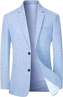 Manteaux de sport décontractés pour hommes veste de costume formelle légère. Rejoignez DIAYTAR COTE D'IVOIRE, votre boutique en ligne pour des articles discount de qualité. Des essentiels de la maison aux dernières tendances en matière de mode et de gadgets high-tech, nous proposons une sélection variée à des prix compétitifs. Faites des bonnes affaires dès maintenant et profitez d'un shopping en ligne facile et pratique.