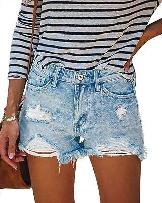 Short en jean taille mi haute pour femme junior short à ourlet. DIAYTAR COTE D'IVOIRE, le choix intelligent pour des acheteurs avisés. Parcourez notre vaste collection de produits à prix réduits, allant des articles ménagers aux gadgets futuristes, pour des achats malins en un clic.