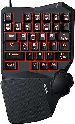 Clavier de jeu à une main baseus pour ps4 xbox one. Découvrez DIAYTAR COTE D'IVOIRE, votre source incontournable pour des produits discount de premier choix. Parcourez notre vaste sélection d'appareils électroniques, de gadgets dernier cri, d'articles ménagers indispensables et bien plus encore, le tout à des prix imbattables.