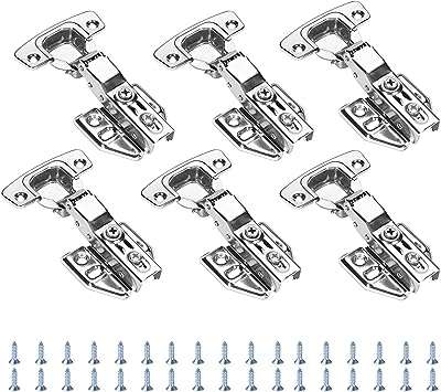Charnières d'armoire à fermeture douce 6 pièces de porte lentes hydrauliques. Ne cherchez plus ailleurs, DIAYTAR COTE D'IVOIRE  est là pour vous offrir une multitude de produits discount pour toutes vos envies. Explorez notre catalogue diversifié comprenant des articles pour la maison, des appareils électroménagers abordables, des gadgets tendances et bien plus encore, le tout à des prix compétitifs.