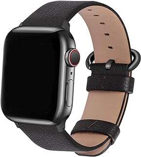 Bracelet en cuir véritable vulmosa compatible avec apple watch fermoir en acier inoxydable pour watch. DIAYTAR COTE D'IVOIRE  est votre guichet unique pour des produits discount de haute qualité. Parcourez notre large sélection d'articles, allant des appareils électroménagers essentiels aux produits informatiques, en passant par les accessoires mode et les gadgets dernier cri, tout en profitant de prix imbattables.