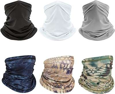 Lot de 6 cache cou masque de pêche bandana protection contre le soleil le vent et la poussière. À la recherche de bons plans ? Rendez-vous sur DIAYTAR COTE D'IVOIRE, votre partenaire en ligne pour des produits discount de qualité. Parcourez notre large éventail de produits, allant de l'électroménager de pointe à la mode tendance, et profitez d'économies incroyables tout en apportant une touche de style à votre vie quotidienne.