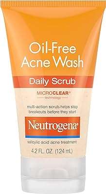 Gommage visage contre l'acné sans huile neutrogena à l'acide salicylique (120. DIAYTAR COTE D'IVOIRE  révolutionne le shopping en ligne avec sa vaste sélection de produits discount. Trouvez tout ce dont vous avez besoin pour votre maison, des équipements électroménagers aux gadgets high-tech, en passant par les dernières tendances de la mode. Avec DIAYTAR COTE D'IVOIRE, vous pourrez faire des économies tout en profitant de produits de qualité. N'attendez plus et découvrez les avantages de notre boutique en ligne généraliste.