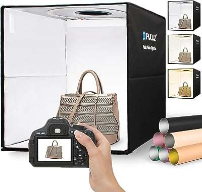 Pullo's 16"x16" studio photo portable lightbox photographie tente de toile de fond avec 6. Avec DIAYTAR COTE D'IVOIRE, profitez de tarifs attractifs sur une large gamme de produits discount. Équipez votre maison avec des appareils électroménagers de qualité, restez à la pointe de la mode grâce à notre sélection de vêtements abordables et découvrez les dernières innovations technologiques à prix réduits.