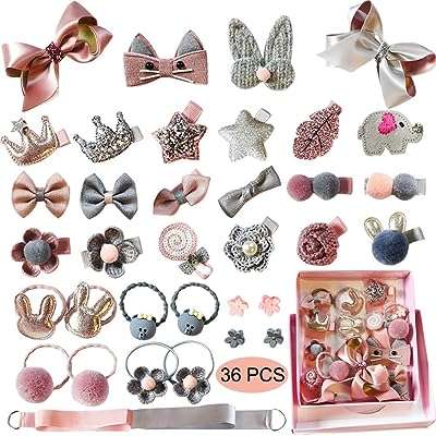 Ensemble d'accessoires pour cheveux lingeaire pour bébés filles pinces à entièrement doublées. Ne dépensez pas une fortune pour obtenir ce que vous désirez ! Découvrez DIAYTAR COTE D'IVOIRE, votre boutique en ligne de référence pour des produits de qualité, allant de l'électroménager aux accessoires de mode, à des prix défiant toute concurrence.
