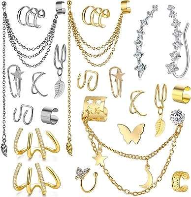 Lot de 14 paires de boucles d'oreilles non percées faux cartilage à. DIAYTAR COTE D'IVOIRE, votre destination en ligne pour des achats malins : explorez nos catégories variées telles que la maison, l'électroménager, l'informatique et la mode, et découvrez des produits discount à prix défiant toute concurrence. Faîtes-vous plaisir sans vous ruiner avec DIAYTAR COTE D'IVOIRE !