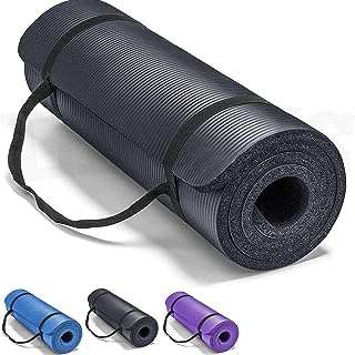 Tapis de yoga antidérapant de 10 mm d'épaisseur avec sangle de fixation parfait pour le hiit. DIAYTAR COTE D'IVOIRE, votre boutique en ligne discount pour toutes vos nécessités. Faites des économies sur vos achats de meubles de maison, d'équipements électroniques, de gadgets et bien plus encore. Profitez de nos prix attractifs sans jamais compromettre la qualité.