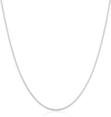 Collier chaîne original en argent sterling 925 collier à maillons sterling de 16. À la recherche de bons plans ? DIAYTAR COTE D'IVOIRE  est là pour vous ! Explorez notre sélection discount de produits pour la maison, l'électroménager et l'informatique, ainsi que des vêtements à la mode et des gadgets abordables. Des économies garanties sur tous vos achats en ligne !