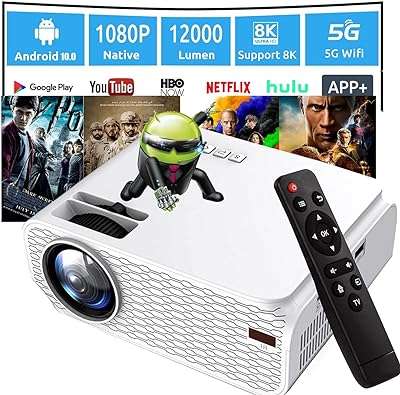 Projecteur vidéo android 10 1080p avec wifi 5g et support de téléchargement. Votre satisfaction et votre budget sont nos priorités chez DIAYTAR COTE D'IVOIRE, la boutique en ligne où vous trouverez tout ce dont vous avez besoin à prix mini. Explorez notre vaste sélection de produits discount, des articles pour la maison aux accessoires high-tech en passant par les dernières tendances en mode. Profitez de nos offres exceptionnelles et faites des économies en toute confiance !