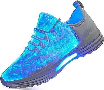 Chaussures lumineuses led pour hommes et femmes diyjts à en fibre. DIAYTAR COTE D'IVOIRE  est votre complice pour des achats malins. Explorez notre boutique en ligne et dénichez des affaires incroyables sur une gamme variée de produits, allant de l'informatique à la maison en passant par la mode. Optez pour des produits de qualité à prix discount, sans compromis.