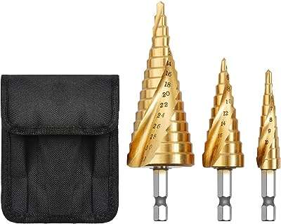 Rovtop lot de 3 forets coniques hss pour en acier pièces. Faites des économies avec DIAYTAR COTE D'IVOIRE, la boutique en ligne qui propose des produits discount pour tous. Que vous cherchiez des équipements pour la maison, des appareils électroménagers, des gadgets ou des vêtements tendance, nous avons tout ce dont vous avez besoin à des prix incroyables.