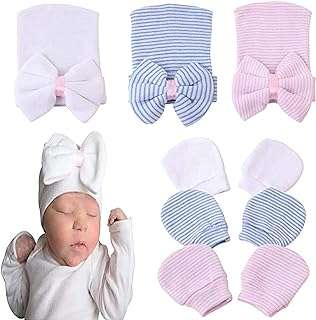 6 pièces casquette d'hôpital pour nouveau né avec gros nœud joli bonnet doux chapeau de 0. DIAYTAR COTE D'IVOIRE  est votre destination en ligne pour des produits discount de qualité supérieure. Explorez notre vaste catalogue comprenant des articles pour la maison, de l'électroménager dernier cri, des gadgets high-tech et des vêtements tendance à des prix défiant toute concurrence.