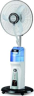 Ventilateur à brume d'eau oscillant rechargeable avec télécommande sur 8 m ventilateur de refroidissement. Bienvenue chez DIAYTAR COTE D'IVOIRE, votre destination en ligne pour des prix imbattables ! Découvrez notre vaste choix d'articles discount, des essentiels pour la maison aux appareils électroménagers, en passant par l'informatique, la mode et les gadgets tendance, le tout à des tarifs défiant toute concurrence.