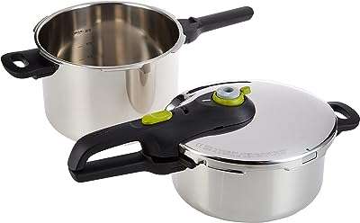 Ensemble d'autocuiseur tefal secure 5 neo combo 4 6 litres. DIAYTAR COTE D'IVOIRE, votre solution idéale pour acheter en ligne tous les articles dont vous avez besoin. Parcourez notre vaste sélection de produits discount allant de l'électroménager à l'informatique, en passant par la mode et les gadgets, et économisez sur chaque achat. Faites-vous plaisir sans vous ruiner avec DIAYTAR COTE D'IVOIRE .