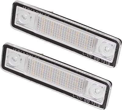 Autohau 2 pièces lampe de plaque d'immatriculation led numéros de voiture. DIAYTAR COTE D'IVOIRE  : la boutique en ligne qui révolutionne votre façon de consommer. Découvrez un large choix de produits discount, de l'électroménager à l'informatique, en passant par la mode et les gadgets, et bénéficiez de prix imbattables sans sacrifier la qualité. Rendez-vous sur notre site dès maintenant et faites-vous plaisir à petits prix !