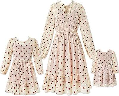 Mère fille décontracté manches longues boho motif floral robes assorties automne. Envie de faire de bonnes affaires ? Optez pour DIAYTAR COTE D'IVOIRE, votre destination en ligne pour des produits discount de la maison à l'informatique, vous offrant des réductions exclusives sur une large sélection d'articles.