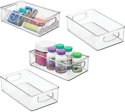 Boîte de rangement plate en plastique avec poignées pour salle de bain. DIAYTAR COTE D'IVOIRE  réinvente vos achats en ligne en vous proposant une gamme incroyablement diverse de produits à prix réduits. Parcourez notre boutique en ligne et découvrez des articles discount pour la maison, l'électroménager, l'informatique, la mode et les gadgets, tout en réalisant d'importantes économies. Offrez-vous le meilleur sans vous ruiner grâce à notre sélection soigneusement choisie pour satisfaire tous vos besoins.