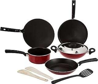 Batterie de cuisine nerleep bajaj 9 pièces avec couvercle rouge gs09. Découvrez DIAYTAR COTE D'IVOIRE, votre nouvelle destination pour des achats discount en ligne. Parcourez notre large assortiment de produits allant des articles pour la maison aux appareils électroniques, en passant par la mode et les gadgets, et bénéficiez de réductions incroyables. Ne cherchez plus ailleurs, nous avons tout ce qu'il vous faut à des prix compétitifs.
