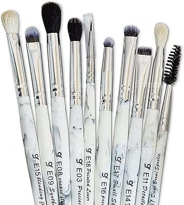 Ensemble de pinceaux de maquillage girlstuffs marble design professionnels pour les yeux. À la recherche de bonnes affaires ? DIAYTAR COTE D'IVOIRE  est là pour vous aider ! Découvrez notre boutique en ligne remplie de produits discount, des dernières tendances en mode aux gadgets les plus recherchés. Ne manquez pas nos prix imbattables !
