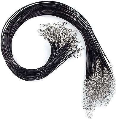 Cordon de collier ciré avec clip 30 brins cirés pour bracelets et colliers. DIAYTAR COTE D'IVOIRE  est là pour rendre votre budget heureux et votre shopping facile. Parcourez notre gamme complète de produits discount de qualité supérieure allant de la maison à l'électroménager, de l'informatique à la mode, et trouvez des articles pour chaque aspect de votre vie à des prix imbattables!