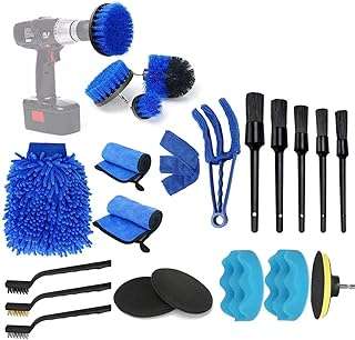 Ensemble d'outils de nettoyage de voiture de 22 pièces kit de brosses voiture auto perceuses pour nettoyer les roues. À la recherche de bons plans pour équiper votre maison à moindre coût ? DIAYTAR COTE D'IVOIRE  est là pour vous ! Découvrez notre sélection de produits discount pour la maison, de l'électroménager à la décoration, et profitez de prix imbattables tout au long de l'année.