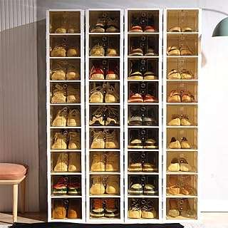 Boîtes de rangement pour chaussures pliantes masium boîte à empilable sans assemblage en plastique. Explorez DIAYTAR COTE D'IVOIRE, la boutique en ligne généraliste idéale pour les amateurs de bonnes affaires. Que vous soyez à la recherche d'appareils électroménagers, de produits informatiques ou de vêtements à la mode, notre sélection variée et notre politique de prix discount vous combleront.