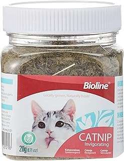 Poudre de feuilles d'herbe à chat fraîche bioline multicolore 20 g. À la recherche de bons plans et de prix irrésistibles ? DIAYTAR COTE D'IVOIRE  est votre destination ultime ! Explorez notre boutique en ligne généraliste où vous trouverez une large gamme de produits discount, couvrant tous vos besoins. Achetez l'électroménager dont vous avez besoin, renouvelez votre garde-robe ou succombez aux derniers gadgets sans vous ruiner.