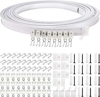 Tringle à rideau de plafond incurvée flexible pour tringles rideaux fenêtre souples avec système. DIAYTAR COTE D'IVOIRE  - La référence en ligne pour des achats malins ! Explorez notre catalogue varié incluant des produits discount pour la maison, l'électroménager, l'informatique et la mode. Optez pour la qualité à petit prix et ne manquez pas nos promotions exclusives.