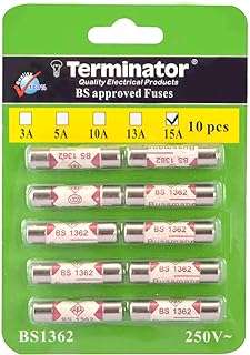 Fusibles en céramique en porcelaine terminator 10 pièces 6 x 25 mm. Besoin de produits discount ? DIAYTAR COTE D'IVOIRE  est là pour vous ! Parcourez notre large éventail de produits allant des articles de maison aux gadgets dernier cri, et réalisez des économies sur chaque achat. Alors n'attendez plus, faites confiance à notre expertise pour vous offrir le meilleur au prix le plus bas !