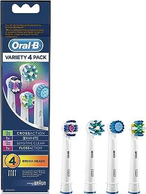 Pack varié de remplacement de têtes de brosse à dents électrique oral b paquet. DIAYTAR COTE D'IVOIRE  : votre destination shopping discount ! Découvrez notre boutique en ligne généraliste qui vous offre une multitude de produits à prix cassés, allant de l'électroménager à l'informatique en passant par la mode et les gadgets. Faites le choix du meilleur rapport qualité-prix et trouvez tout ce dont vous avez besoin en visitant notre site dès maintenant !
