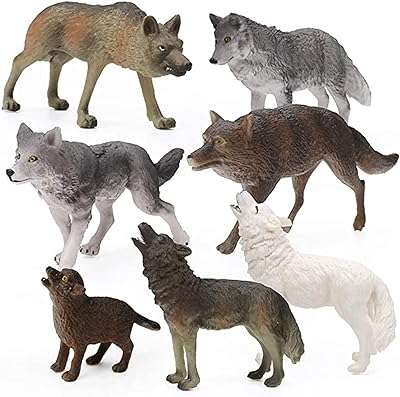 Castwave 7 pièces ensemble de figurines de loup pour enfants jouets géant cadeau d'anniversaire sur le. À la recherche de bonnes affaires ? Ne cherchez plus ! DIAYTAR COTE D'IVOIRE  est là pour vous. Avec une gamme complète de produits discount, allant de la maison à l'électroménager, de l'informatique à la mode et aux gadgets tendance, vous trouverez sûrement ce que vous cherchez tout en réalisant des économies substantielles.