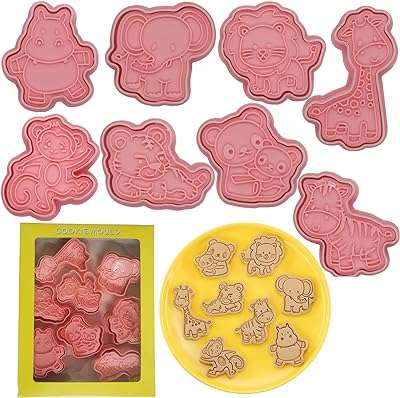 Ensemble d'emporte pièces animaux 8 tampons à biscuits motifs d'animaux emporte pièces de noël. DIAYTAR COTE D'IVOIRE, votre boutique en ligne préférée pour dénicher des produits à prix discount. Rendez-vous sur notre site pour trouver toutes les bonnes affaires de la maison à l'électroménager en passant par les gadgets high-tech. Ne sacrifiez pas la qualité pour économiser, optez pour DIAYTAR COTE D'IVOIRE  !
