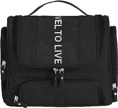 Trousse de toilette suspendue ensemble d'organisateur de voyage suspendu étanche pleine taille. DIAYTAR COTE D'IVOIRE, votre carrefour en ligne pour des affaires incroyables ! Préparez-vous à être émerveillé par notre vaste gamme de produits discount, allant de l'équipement domestique à l'électroménager, en passant par l'informatique, la mode tendance et les gadgets à prix réduits.