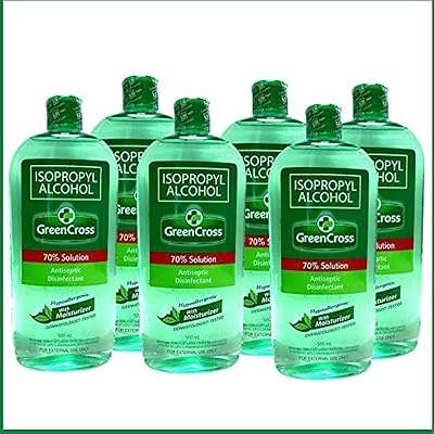 Solution d'alcool isopropylique à 70 % avec hydratant croix verte 500 ml paquet de 6. When it comes to finding discounted products, DIAYTAR COTE D'IVOIRE  is the name you can trust. Explore our wide range of household essentials, electronics, fashionable attire, and cutting-edge gadgets, all at prices that make shopping guilt-free. Experience ultimate savings without compromising on style or functionality.