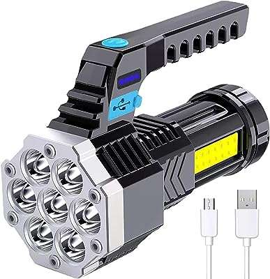 Lampe de poche led rechargeable à super brillante pour le camping et avec 4. DIAYTAR COTE D'IVOIRE, votre source d'économies en ligne pour tout ce dont vous avez besoin ! Explorez notre boutique généraliste et découvrez un vaste éventail de produits discount pour la maison, l'électronique, la mode et bien plus encore. Profitez des meilleures offres à des prix incroyablement bas, tout en économisant sur votre budget !